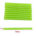 10pcs Colourful 7mm Green Glitter Hot Melt Glue Sticks For Glue Gun Craft Phone Case Album Repair Accessories Adhesive 7mm Stick