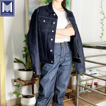 17oz japanese selvedge denim mens jacket for women
