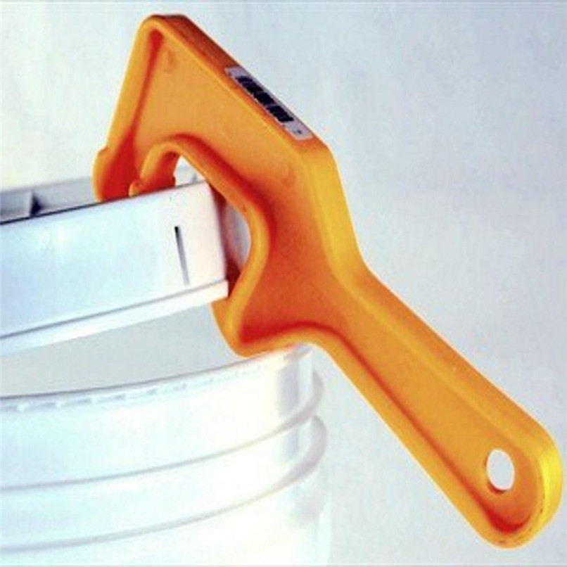 Plastic Drum Opener ABS Plastic Bucket Pail Paint Barrel Lid Can Opener Opening Home Hand Tools #2U19
