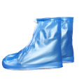 GIANTEX Men Women's Rain Waterproof Flat Ankle Boots Cover Heels Boots Shoes Covers Thicker Non-slip Platform Rain Boots