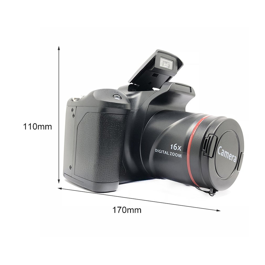 XJ05 Digital Camera Camcorder SLR 16X Digital Zoom 2.8 inch Screen 3mp CMOS Max 16MP HD 1080P Video Camera Support PC Video