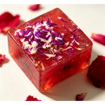 Handmade Fresh Flower Essential Oil Soap