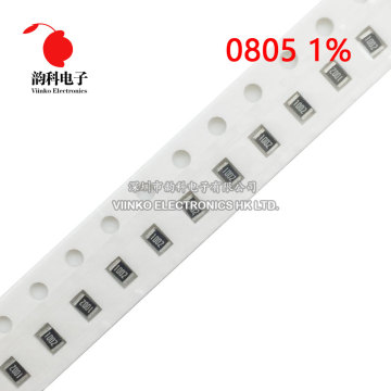 100pcs 0805 1% SMD resistor 1/8W 25.5R 26.1R 26.7R 27R 27.4R 28R 28.7R 29.4R 30R 25.5 26.1 26.7 27 27.4 28 28.7 29.4 30 ohm