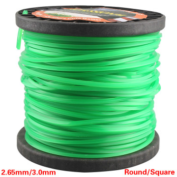 New 70M-85M Nylon Strimmer Line 2.65/3mm Diameter Cord Line Grass Cutting Weed Cutter Trimmer Replacement Part Rope Round/Square