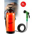 5L/8L Portable Outdoor Shower Camping Shower Multi-Function Bath Sprayer Watering Flowers Car Washing Small Sprayer