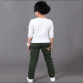 2019 Sweatpants Letters Boys Pants Trousers Kids Casual Mid Elastic Waist Pencil School Pant for A Boy 4-16T Children Clothing