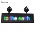 24*96 P5 super thin Wi-fi Scrolling LED Sign Message Board with Smartphone APP Programmable led car rear window digital display