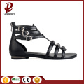 multi straps comfortable high quality flat sandals