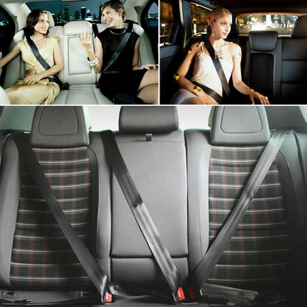 New 3 Point Retractable AUTO Car Auto-locking Seat Belt A7R5 Universal Safety Accessories Adjustable Van Car Black Bus Lap U9X0
