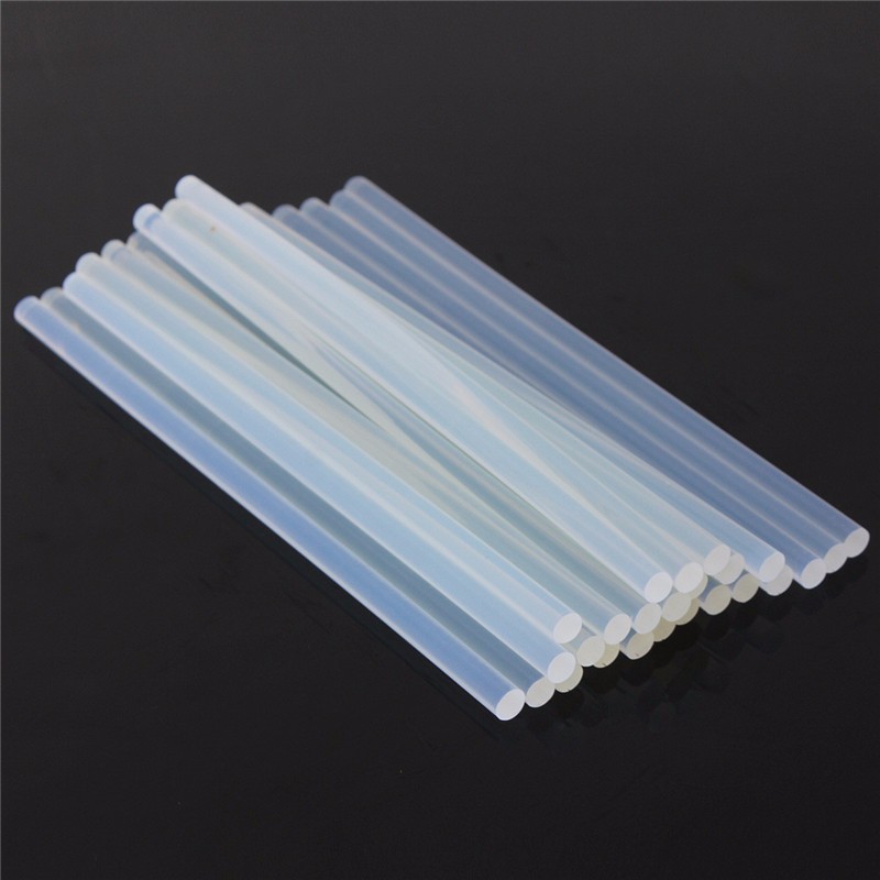 50Pcs/Set Non-Toxic 7mm Hot Melt Glue Stick For Heat Glue Gun High Viscosity Adhesive Glue Stick Repair Tool Kit DIY Hand Tool