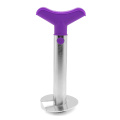 Pineapple Cutter Stainless With Purple Non-slip ABS Handle