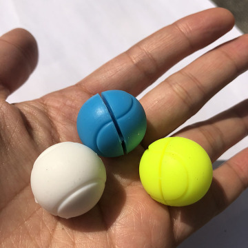 3pcs Silicone balls design Tennis Damper Shock Absorber to Reduce Tenis Racquet Vibration Dampeners