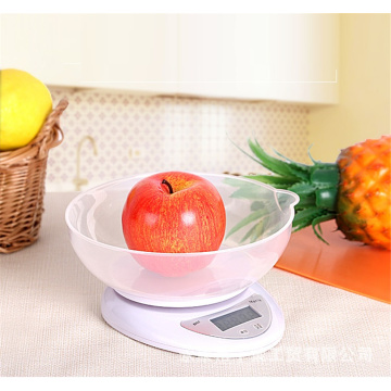2018 5000g/1g 1000g/0.1g Food Diet Postal Kitchen Scales balance Measuring weighing scales LED electronic scales with tray