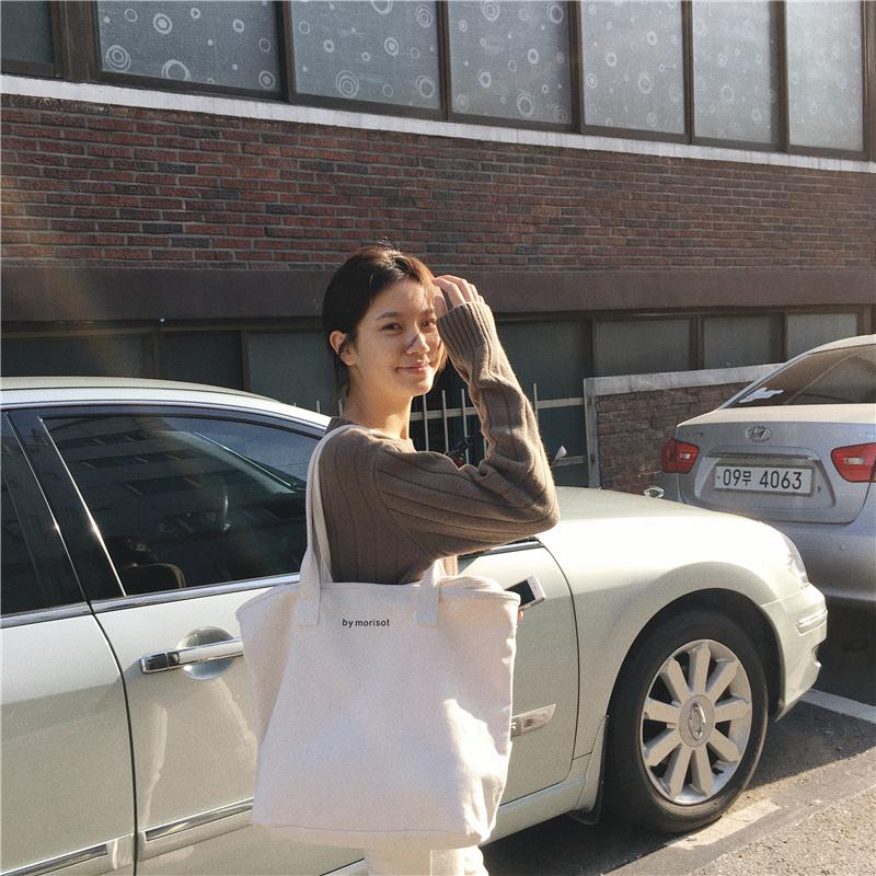 2018 Eco Recyclable Packaging Bag Shopping Bags Reusable Cloth Supermarket letter Tote Fashion Shape letter