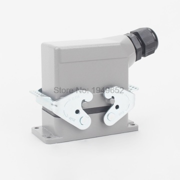 Heavy Duty Connectors HDC-HE-010-1 F/M 10pin 16A Industrial rectangular Aviation connector plug