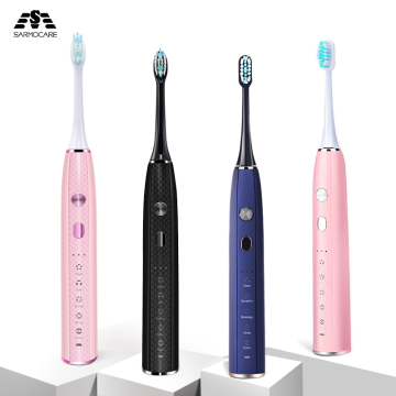 Sarmocare Ultrasonic Sonic Electric Toothbrush 15-Speed Power Toothbrush S600 5-Speed Induction Charging toothbrush head