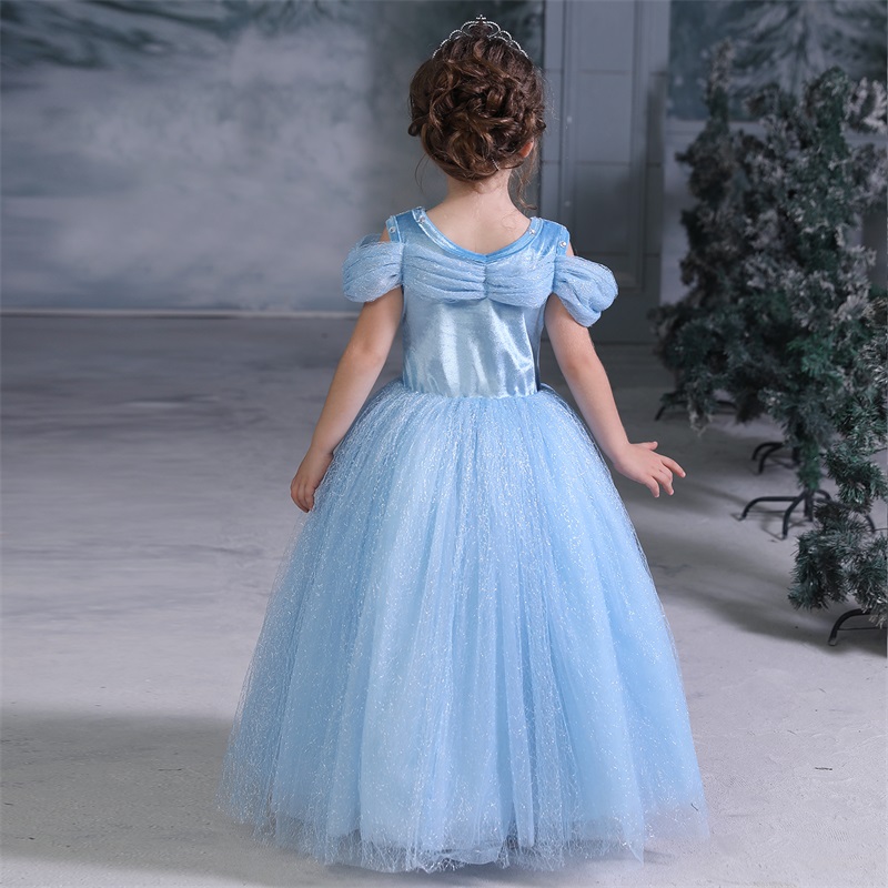 Princess Dress For Girls Summer Baby Girl Clothes Kids Birthday Party Cosplay Princess Dresses Butterfly Girls Dress Vestidos