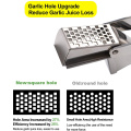 Garlic Press 304 Stainless Steel Garlic Crusher Rust Proof  Heavy Duty Garlic Mincer With Square Hole  Kitchen Tools