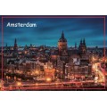 Tourist Magnets 78*54mm Amsterdam landscape Fridge Magnets 20199 Tourist Memorabilia Gift