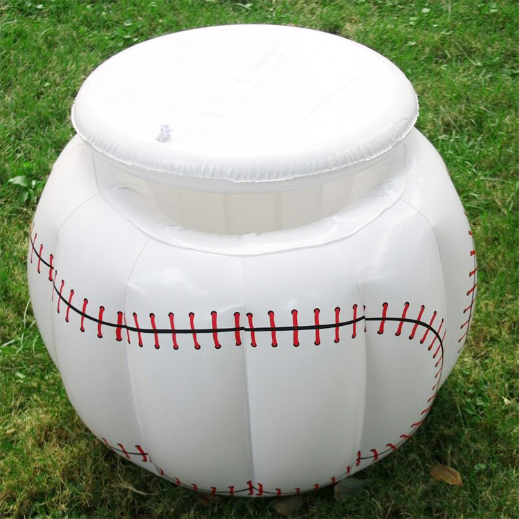 Novelty Inflatable Cooler baseball Party Decor Inflatable cooler