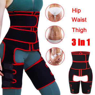 High Waist Thigh Trimmer Butt Lifter Belts Workout Shapewear Neoprene Leg Shapers Slimming Sheath adjustable Compression Belt