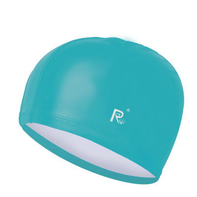 Waterproof swimming cap adult swim hat men scuba diving cap swimming head cover pool hats PU swimming cap free size