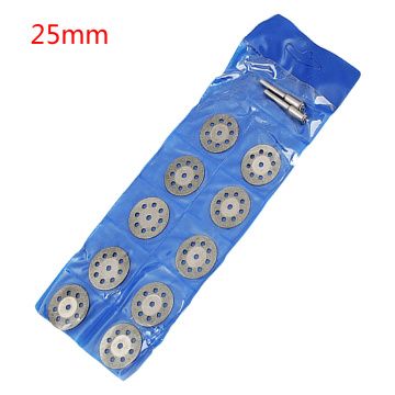 20-25mm 10pcs/5pcs Abrasive Disc Dremel Diamond Grinding Wheel Saw Cutting For Dremel Rotary Tools Accessories with Mandrel