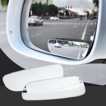 1Pair Wide Angle Side Round Convex Mirror RearView Mirror Car Vehicle Blind Spot Mirror Security Auxiliary Lens Car Accessories