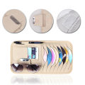 Car CD DVD Holder Disc PU Leather Storage Media Case Sunglasses Card Organizer Sun Visor Sunshade Sleeve Wallet Clips