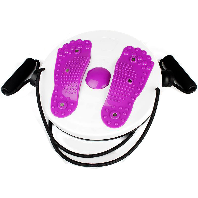 1pcs Balance Board Twist Boards Fitness Equipments Body Building Fitness Twister Exercise Magnet Waist Wringgling Plate Cord