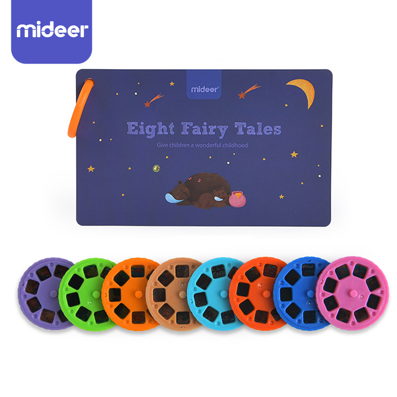 Children's Toy Storybook Torch Projector Kaleidoscope Sky Handrail Galaxy Night Light Up Cartoon Baby Toys Kids Educational Toys