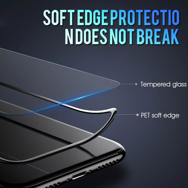 2000D Curved Edge Tempered Glass For iPhone SE 2020 6 6S 7 8 Plus Full Cover Glass on iPhone 11 Pro XS Max X XR Screen Protector