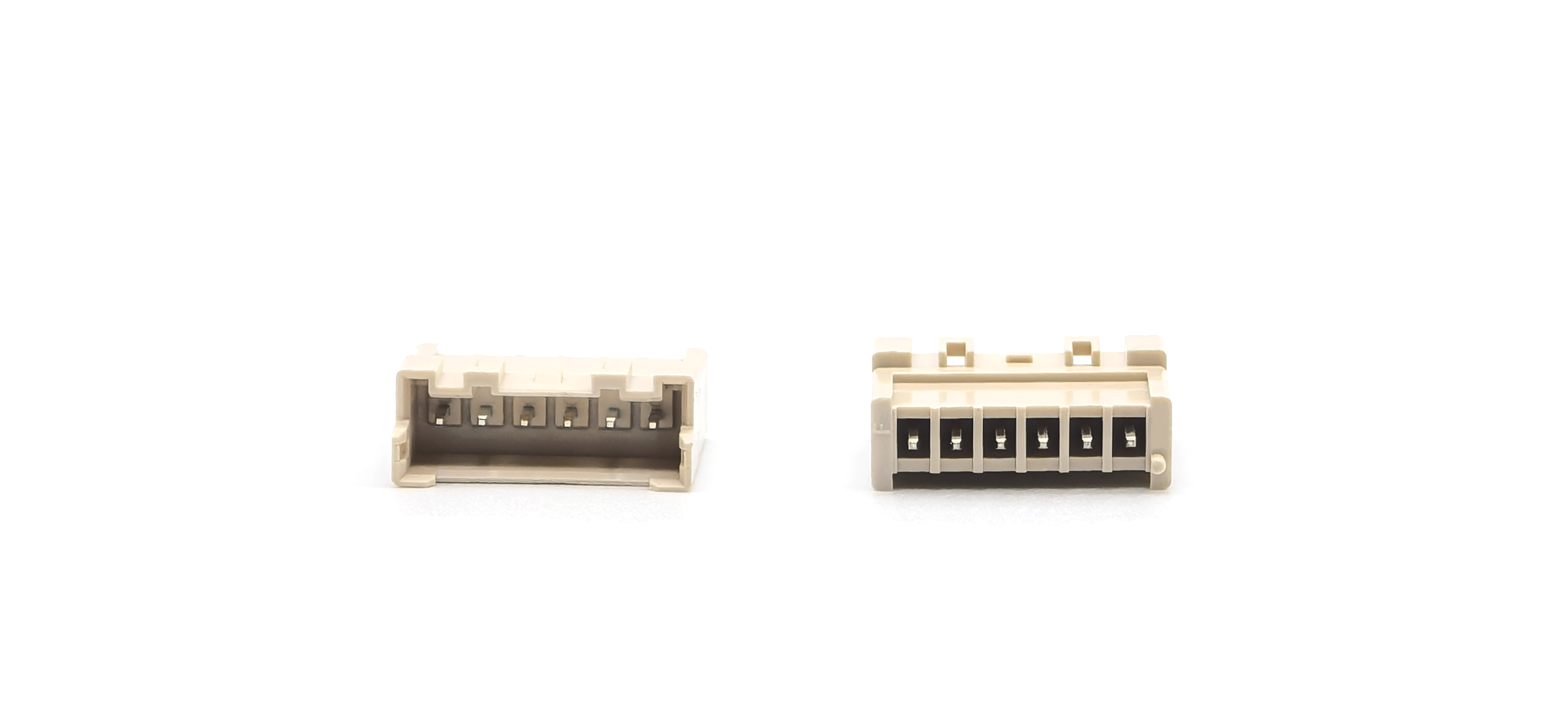 Wafer XA Heightened Straight DIP Pin Socket Connector 6P