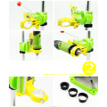 BG6117 Bench Drill Stand/Press Mini Electric Drill Carrier Bracket 90 Degree Rotating Fixed Frame Workbench Clamp