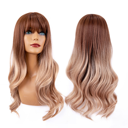 Natural Loose Wave Ombre Synthetic Hair Women Wigs Supplier, Supply Various Natural Loose Wave Ombre Synthetic Hair Women Wigs of High Quality