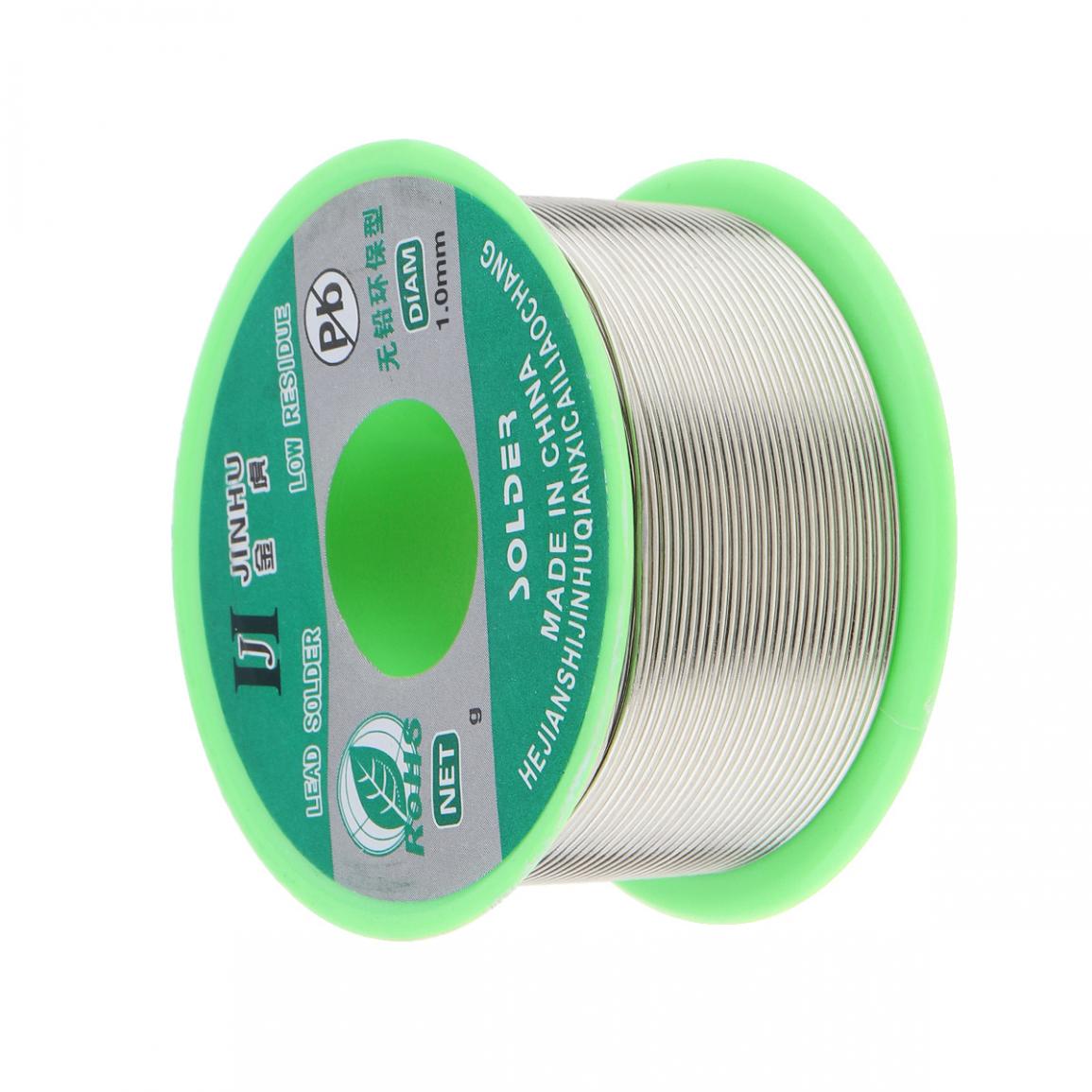 100g 99.7% Sn 0.03% Cu Lead-free Rosin Core Solder Tin Copper Welding Wire for Electric Soldering Iron 0.5mm 0.6mm 0.8mm 1.0mm