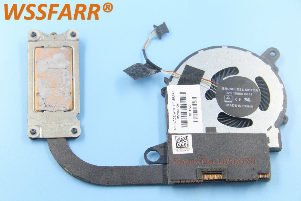 Original Laptop CPU Cooling Fan For HP X360 M3-U M3-U003DX 855966-001 Radiator Fan HeatSink Fan