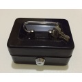 20cm*16cm*9cm Small Steel Key Safes Boxes Store Content Box Paper Piggy Bank Card Document Safe