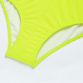 INGAGA Long Sleeve Bikini Set Swimsuits High Waist Swimwear Women Deep V Biquini Bathing Suits 2021 Solid Bathers Beachwear