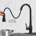 Kitchen Faucets Stainless Steel Touch Control Kitchen Faucets Smart Sensor Water Tap Three Ways Sink Mixer Kitchen Faucet KH1022