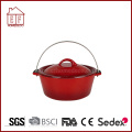 Enameled Casserole Cast Iron Pot for cooking
