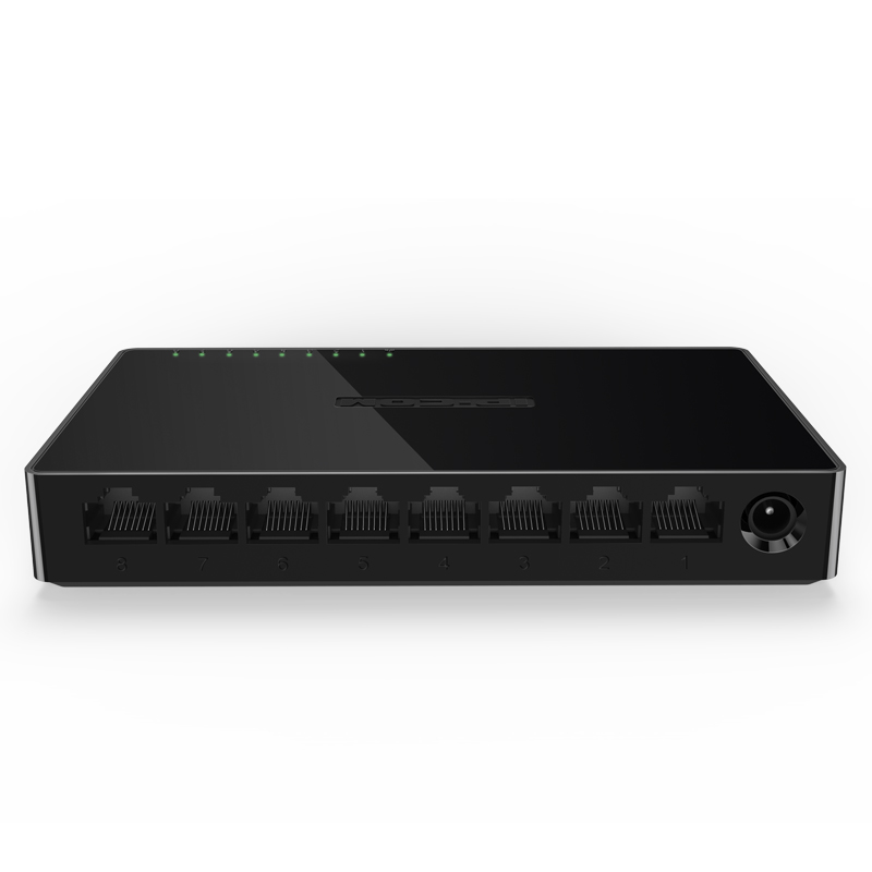 8 Port Gigabit Network Switch 8-port 10/100/1000Mbps Desktop Fast Ethernet Switcher lan hub Small and Smart mini 8 port switch