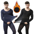 Winter 37 Degree Constant Temperature Thermal Underwear for Men Ultrathin Elastic Thermo Underwear Seamless Long