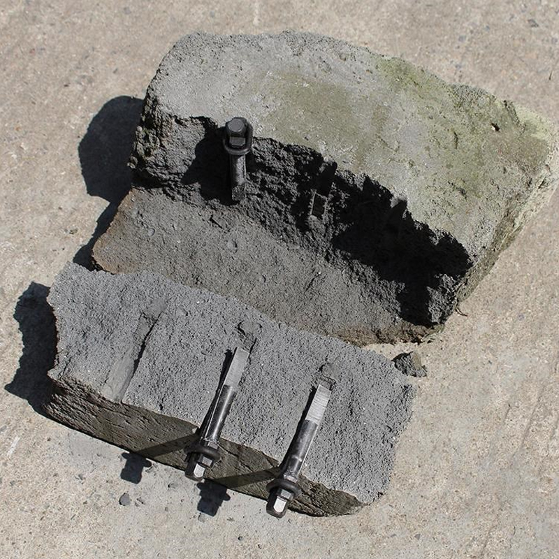 5PCS/Set Stone Splitting Tool Stone Splitter Metal Plug Wedges and Feathers Shims Concrete Rock Splitters Hand Tool 3 Size