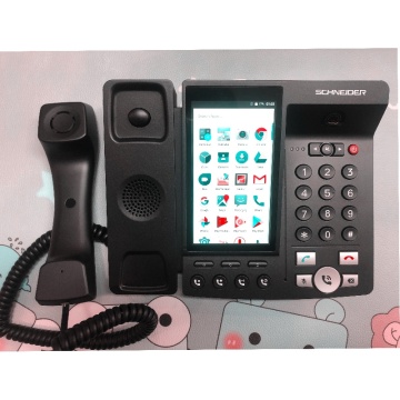 Poptel Cordless Landline Phone Tablet Smart Android 10 Telephone 8 Inch Larger HD Screen 2g/16g Bluetooth Handset Cell Phone