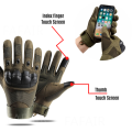 Men Military Tactical Gloves Waterproof Warm Gloves Outdoor Hiking Cycling Anti-slip Windproof Soft Rubber Winter Gloves
