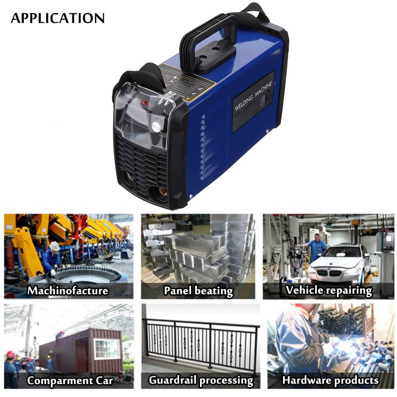 Professional 9.5KVA DC Inverter ARC Welder 220V IGBT MMA Welding Machine 200/250 Amp for Home Beginner Lightweight Efficient