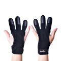 1 PCS Archery Gloves 3 Fingers Anti-Slip Breathable Archery Guard Hand Finger Protection Shooting Gloves for Left Right Hand