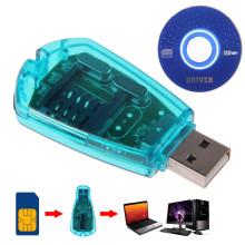 USB Sim Card Reader Author Copy Cloner Backup Kit SIM Card Reader GSM CDMA Cellphone SMS Backup