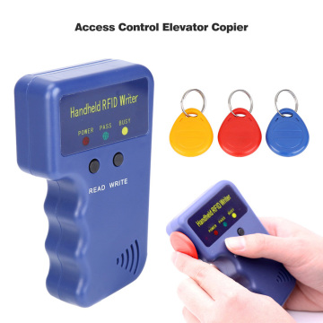 125KHz EM4100 RFID Copier Writer Duplicator Programmer Reader + T5577 EM4305 Rewritable ID Keyfobs Tags Card 5200 Handheld New